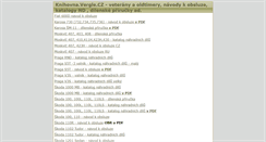 Desktop Screenshot of knihovna.vergle.cz