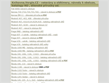 Tablet Screenshot of knihovna.vergle.cz